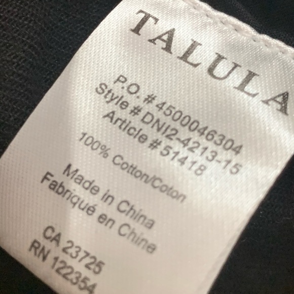 Aritzia Talula Black Cropped Edo Jean Jacket - Picture 10 of 11